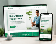 Health & Fitness Platform – Website project preview