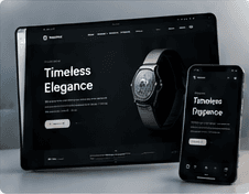 Luxury Watch Store – E-commerce project preview