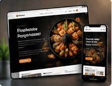 Restaurant Website – Website project preview