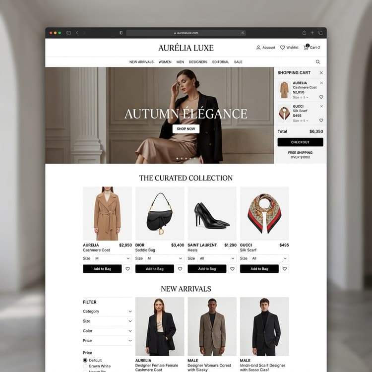 Fashion Brand – Shopify Store